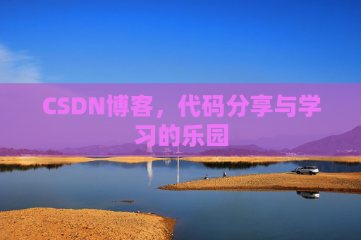 CSDN博客，代码分享与学习的乐园